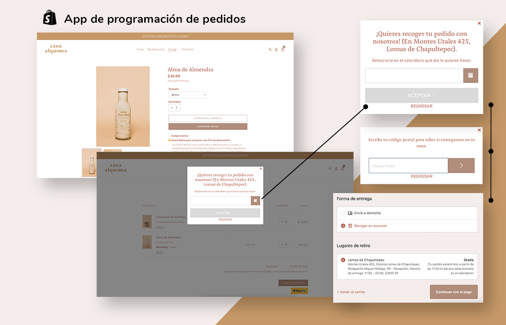 slider_Zana Alquimia App Privada Shopify_CREAMOS SOLUCIONES AVANZADAS PARA SHOPIFY